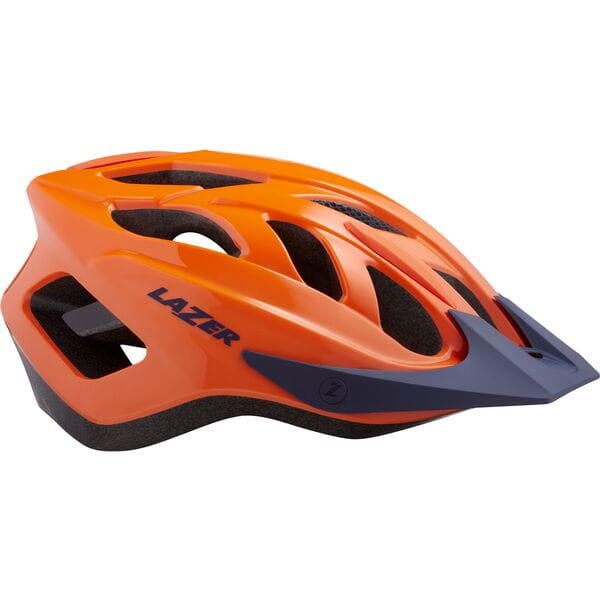 LAZER Lazer J1 Cycle Helmet Flash Orange Blue Uni-Size  Youth