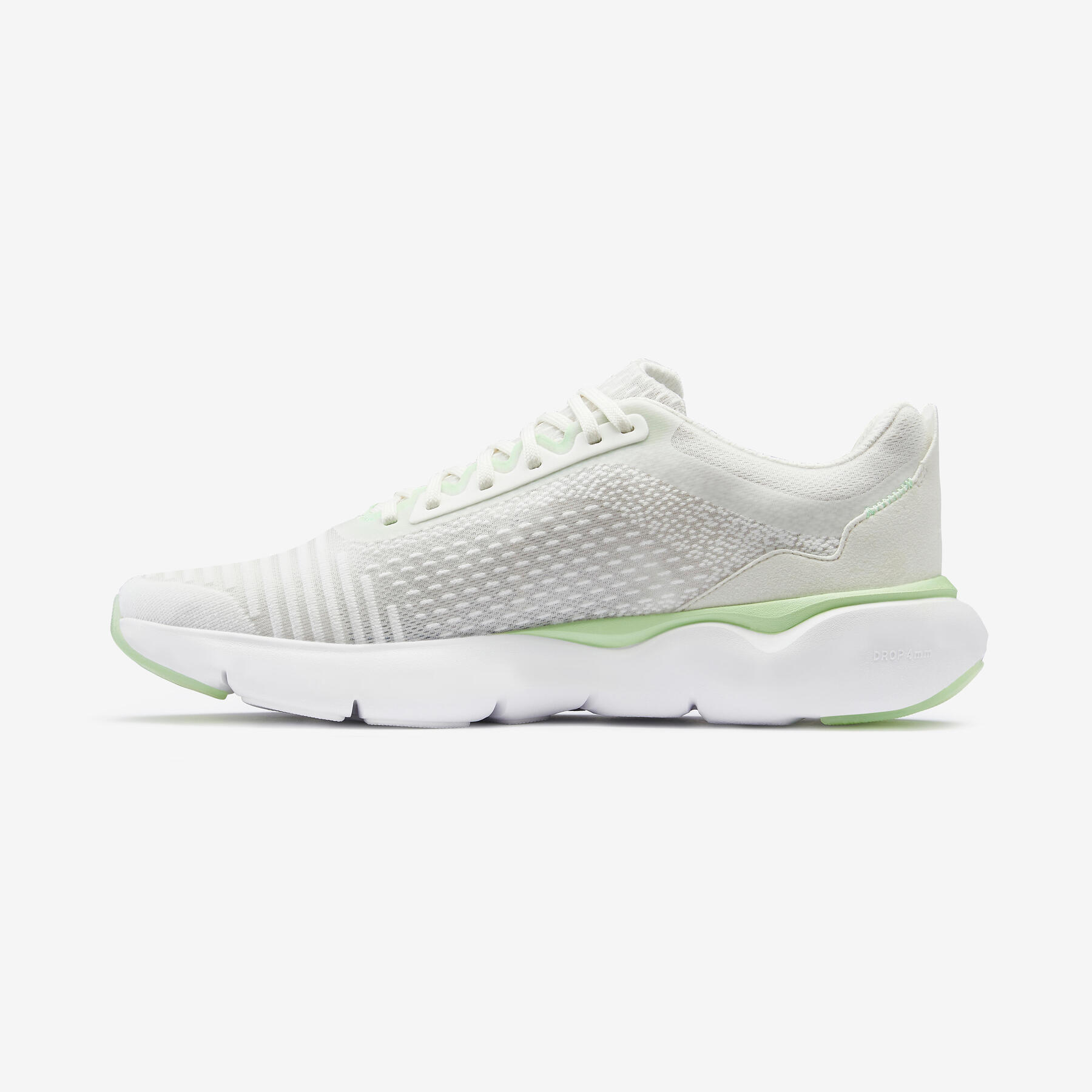 Refurbished Mens running shoes - Light Green and Off-White - A Grade 4/7