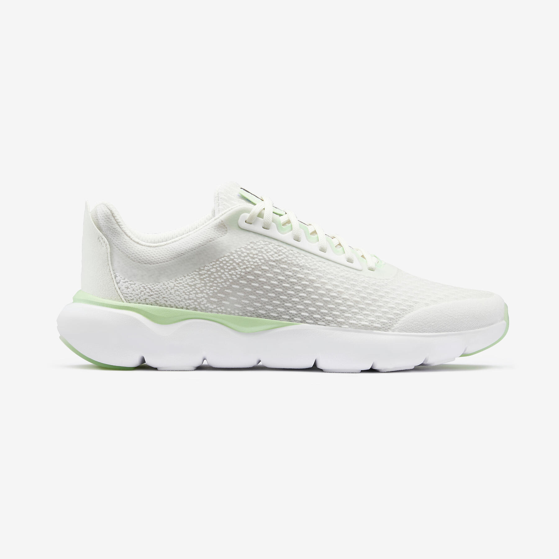 Refurbished Mens running shoes - Light Green and Off-White - A Grade 3/7