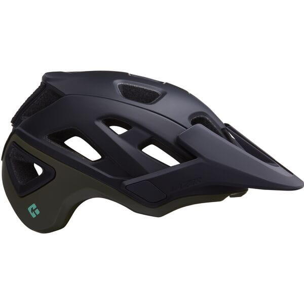 Lazer Jackal KinetiCore Cycle Helmet Matt Blue Green 1/4