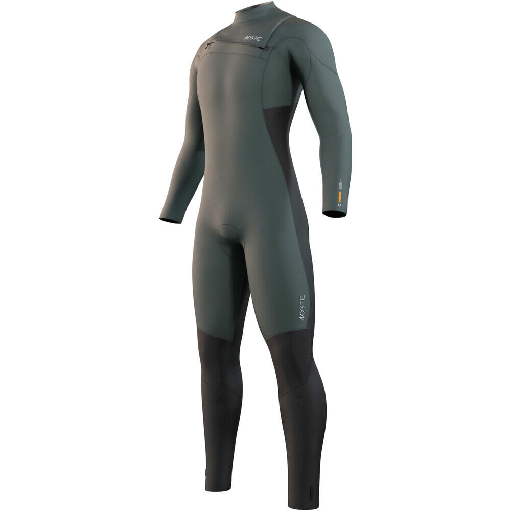 MYSTIC Men's Majestic 5/4mm Chest Zip Wetsuit