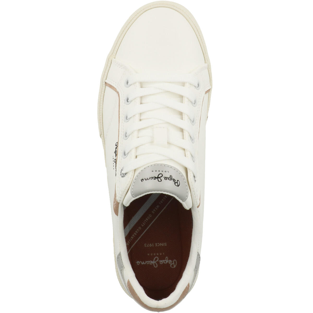 Sneakers Deportivas Mujer Pepe Jeans KENTON MIX W Blanco 2/6