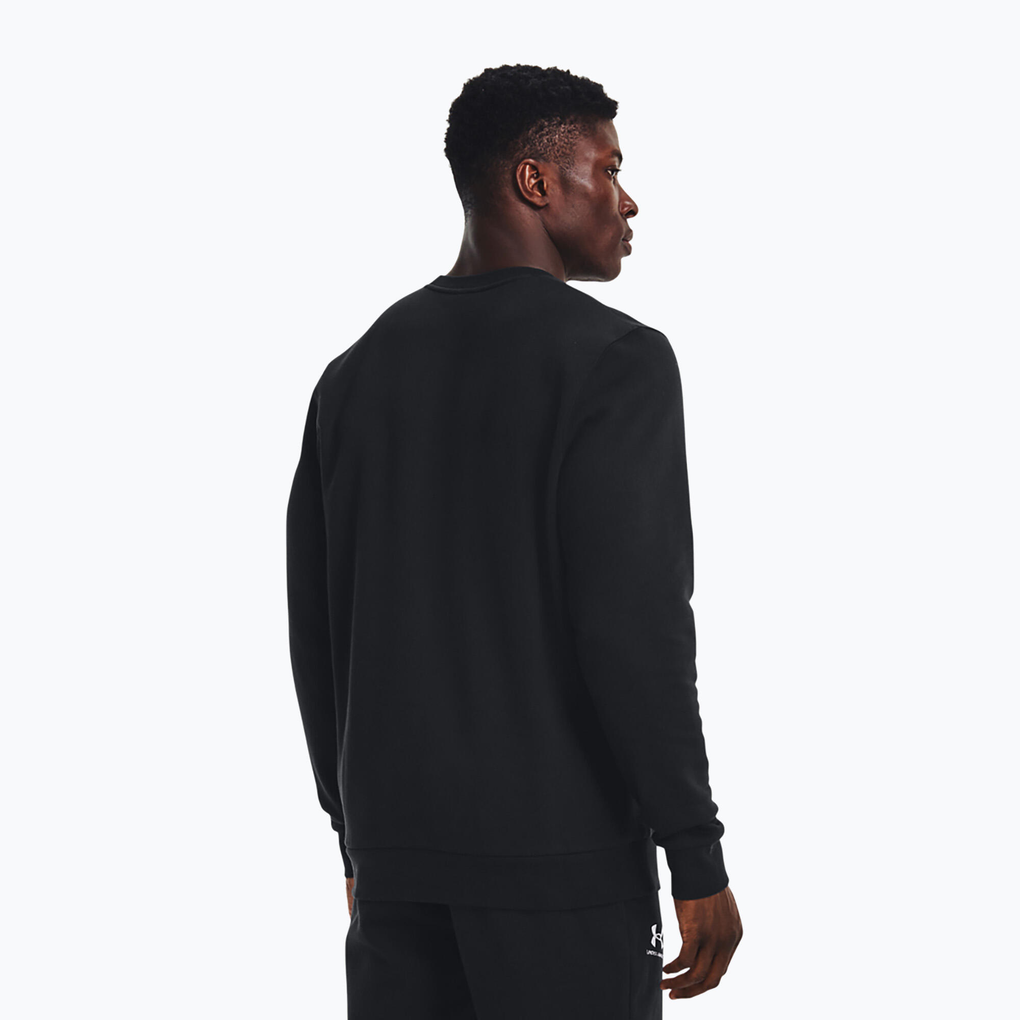 Under Armour Essential fleece herensweater met ronde hals 2/6