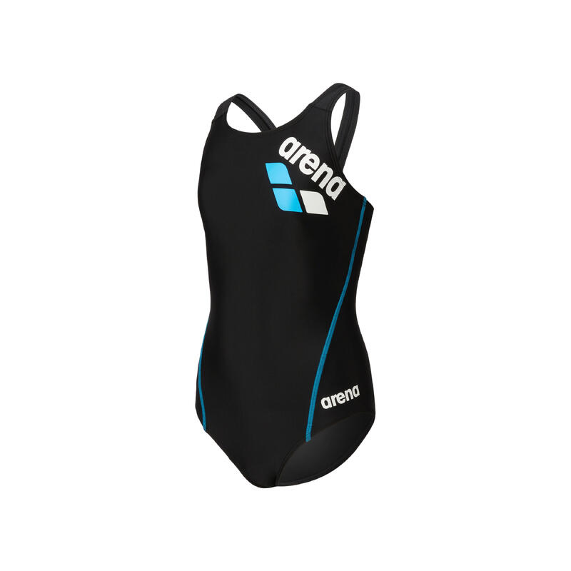 JUNIOR ARENA LOGO TOUGHSUIT BASIC TRAINING ONE PIECE - BLACK x BLUE