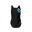 JUNIOR ARENA LOGO TOUGHSUIT BASIC TRAINING ONE PIECE - BLACK x BLUE