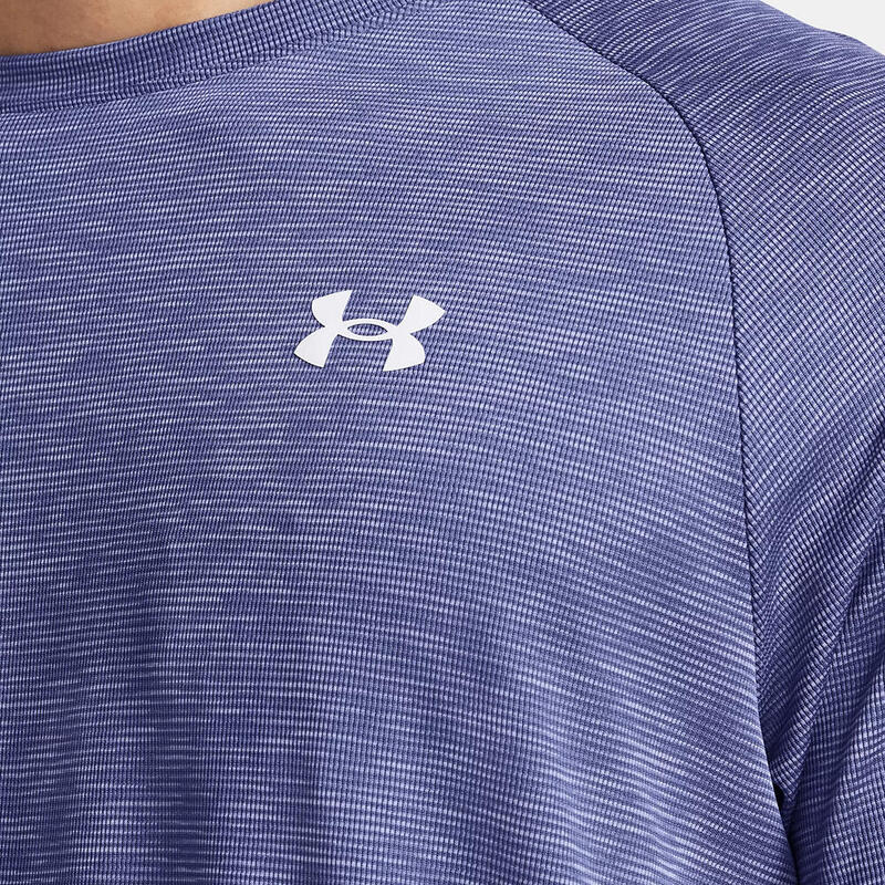 T-shirt Under Armour Heren Ua Tech™ Textured Blauw