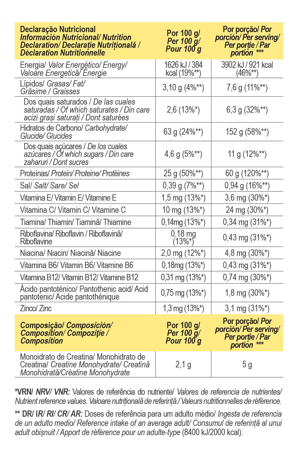 SUPREME GAINERS PROTEÍNA DE SUERO 2.0 VAINILLA - 2,9kg 2/2