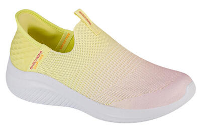 Sneakers skechers model slip ins: ultra flex 3.0 kleur geel
