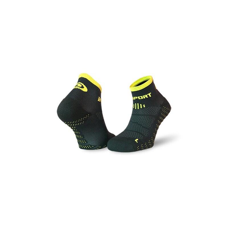 Socquettes SCR ONE EVO noir/jaune