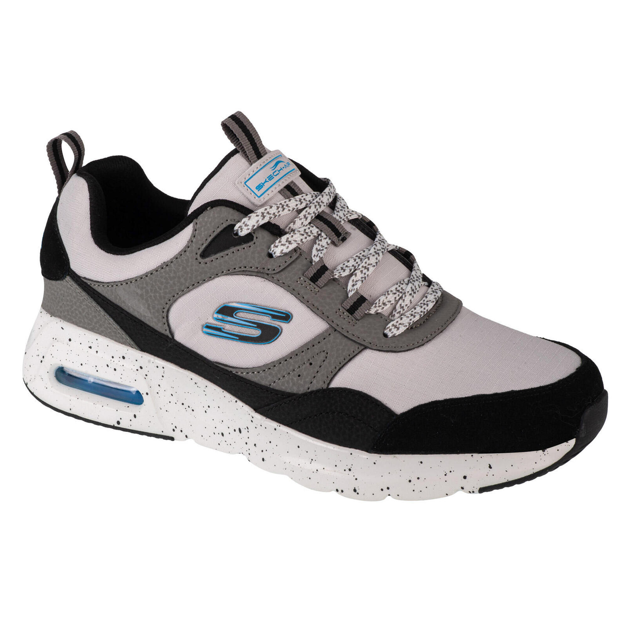 Skechers - Sneakers Pour Hommes Skech-air Court - Yatton - Baskets - Gris|noir - 42 - Decathlon
