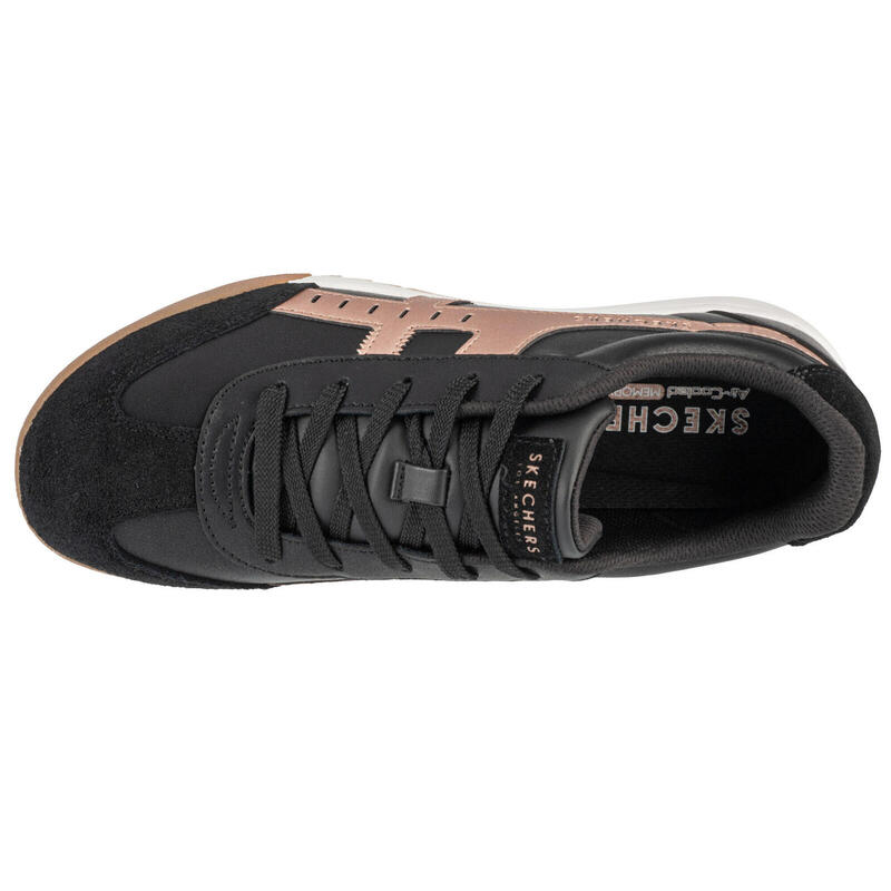 Pantofi sport femei Skechers Zinger - Metallic Roads, Negru