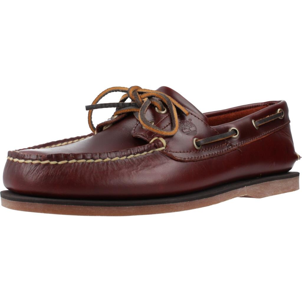 Timberland Sapatos de vela para homem Timberland Classic Boat 2 Eye castanho