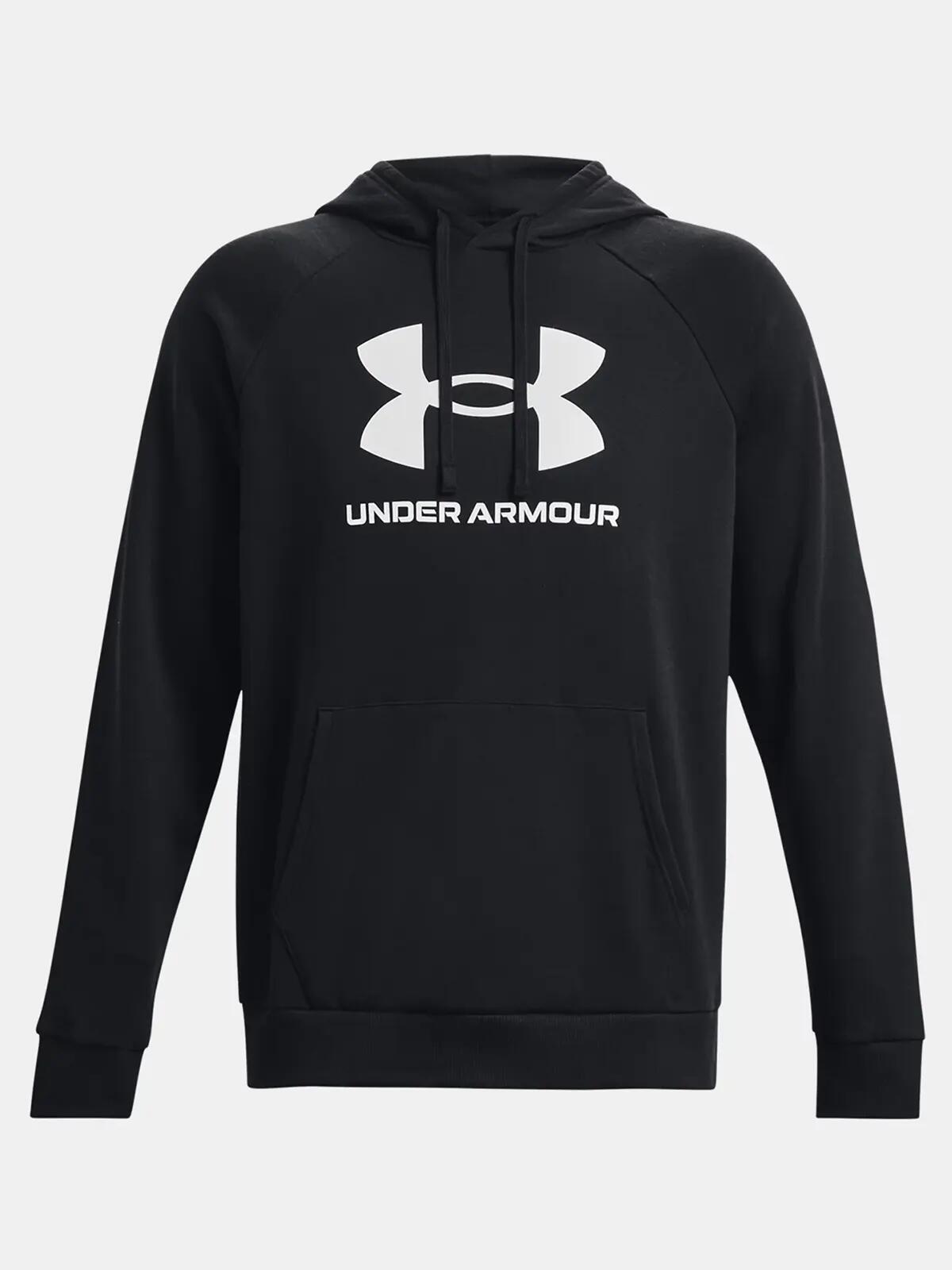 SWEAT UNDER ARMOUR RIVAL FLEECE NOIR 5/6