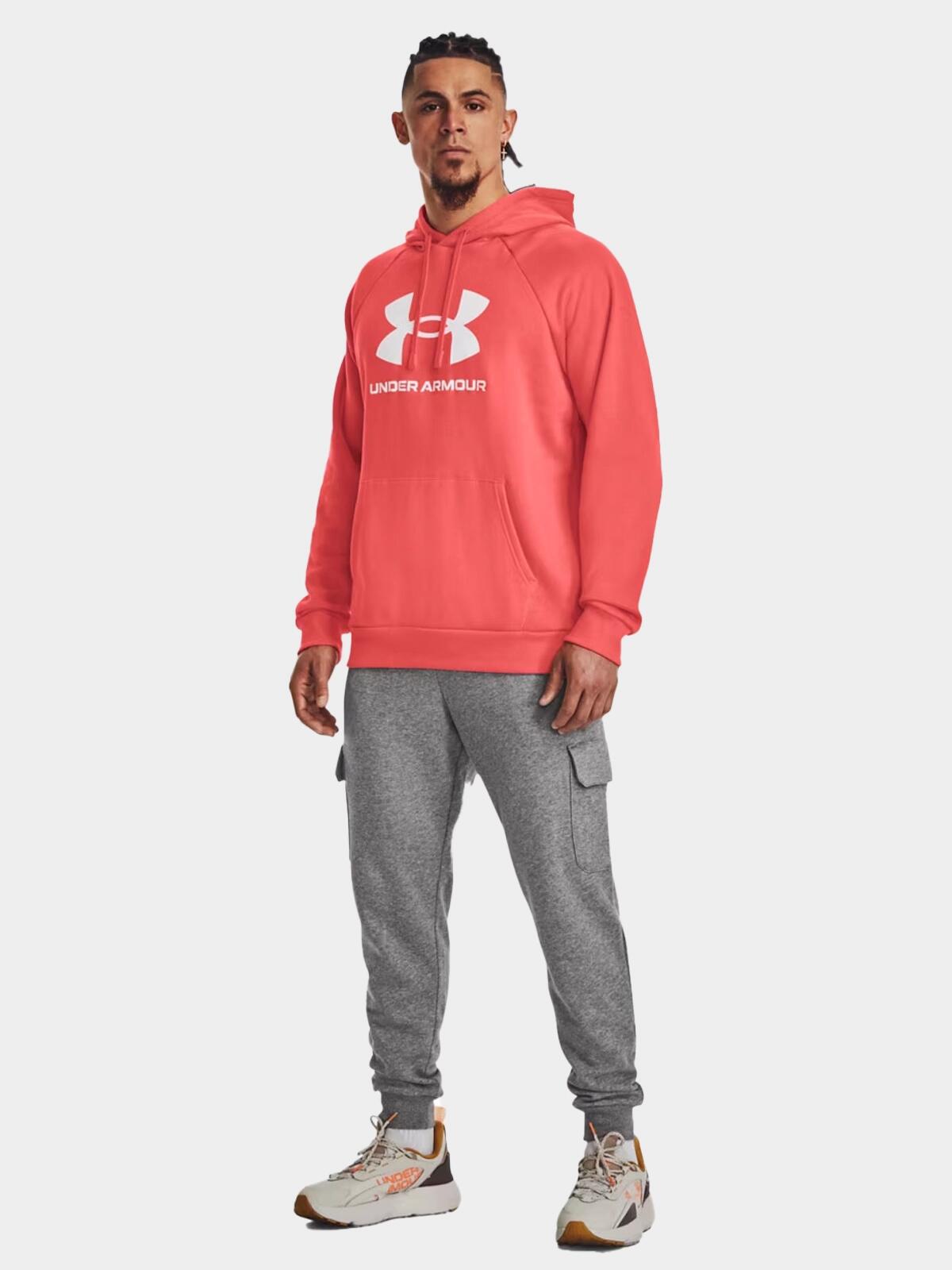 SWEAT UNDER ARMOUR RIVAL FLEECE CORAIL  Corail 6/6