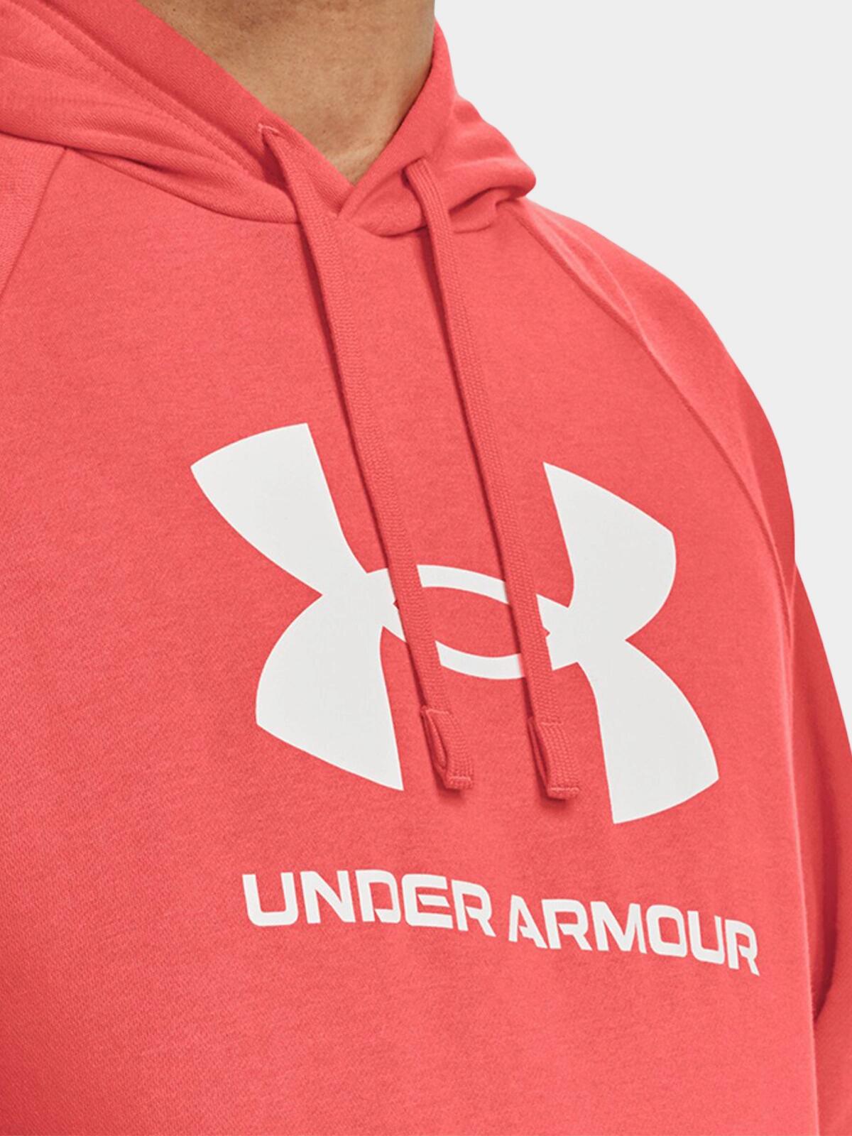 SWEAT UNDER ARMOUR RIVAL FLEECE CORAIL  Corail 5/6