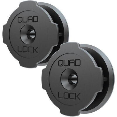 Quad lock zelfklevende wandhouder met vergrendeling (2-pack)