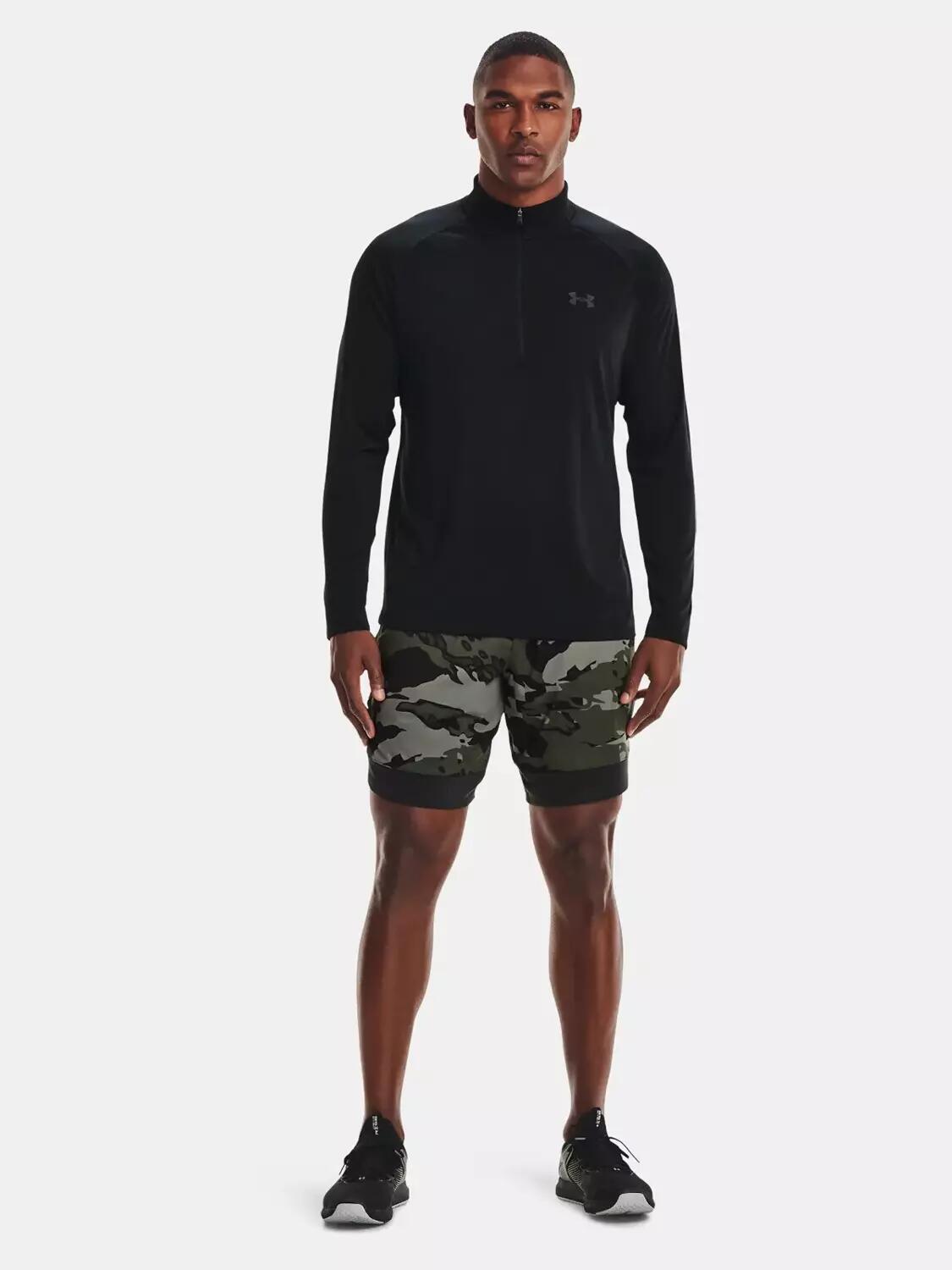 Under Armour Tech 2.0 Black Men's 1/2 Zip Long Sleeve Top 6/7