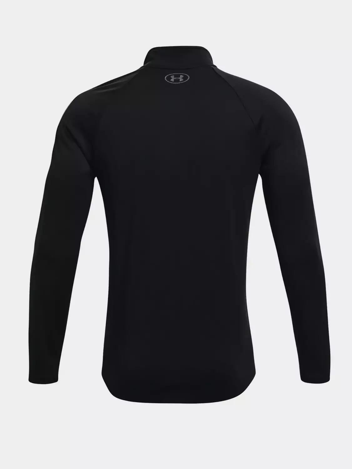 Sob Armour Tech 2.0 Black Men's 1/2 Zip Long Sleeve Top 4/7