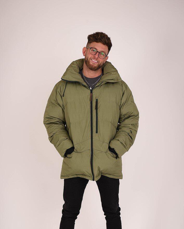 Men's Puffer Jacket Khaki 2/5