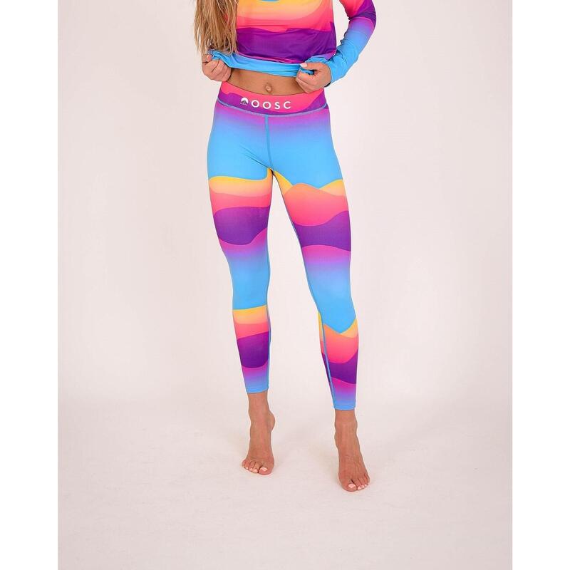 Mambo Sunset Damen-Basisschicht-Leggings