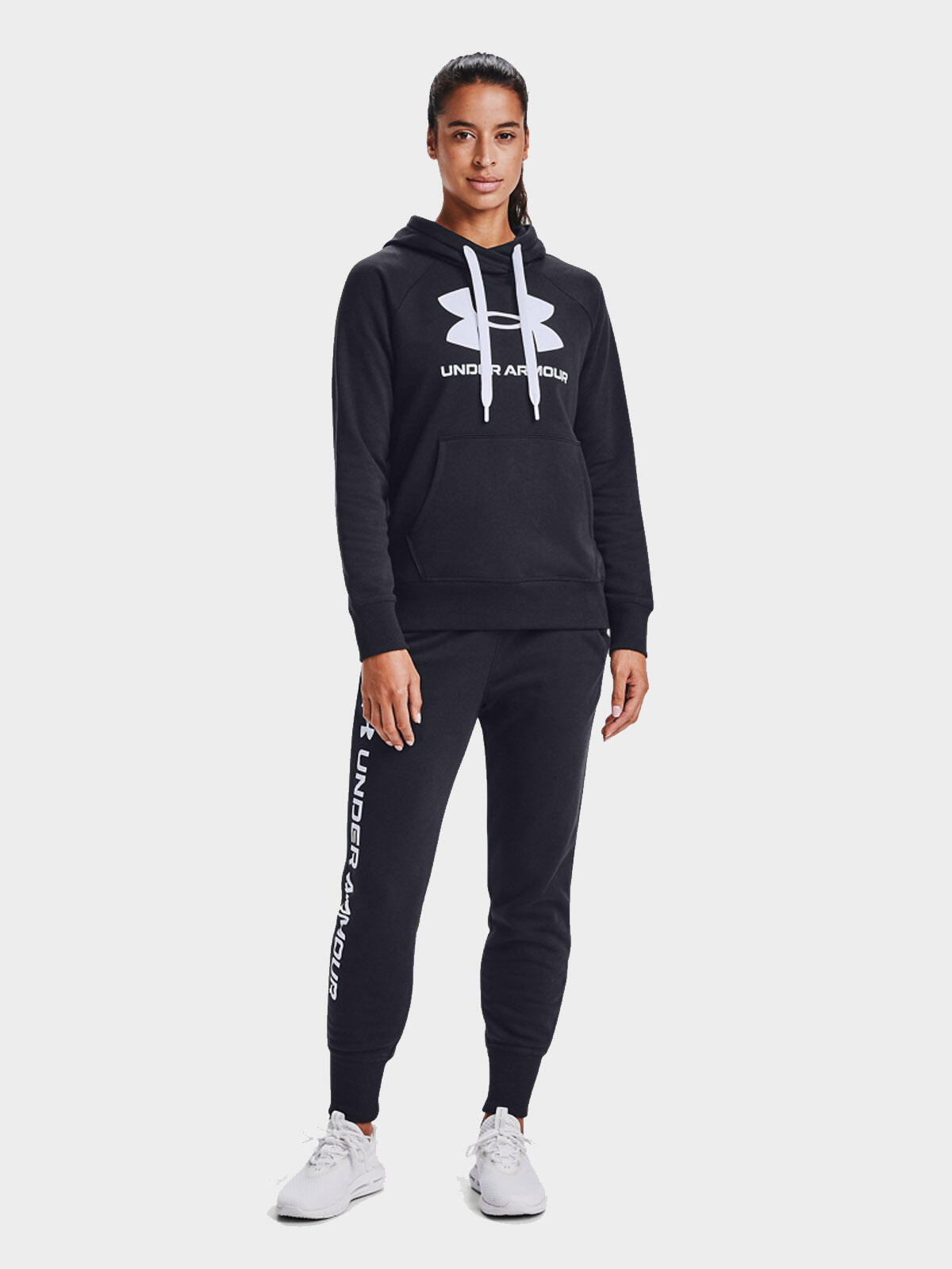 Sweat à capuche Under armour Rival Fleece Logo pour femmes 4/6