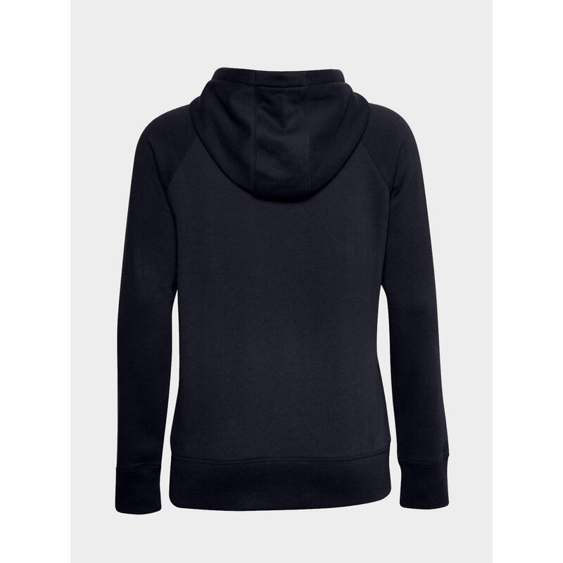 Bluza damska Under Armour Rival Fleece Logo Hoodie głęboka czerń