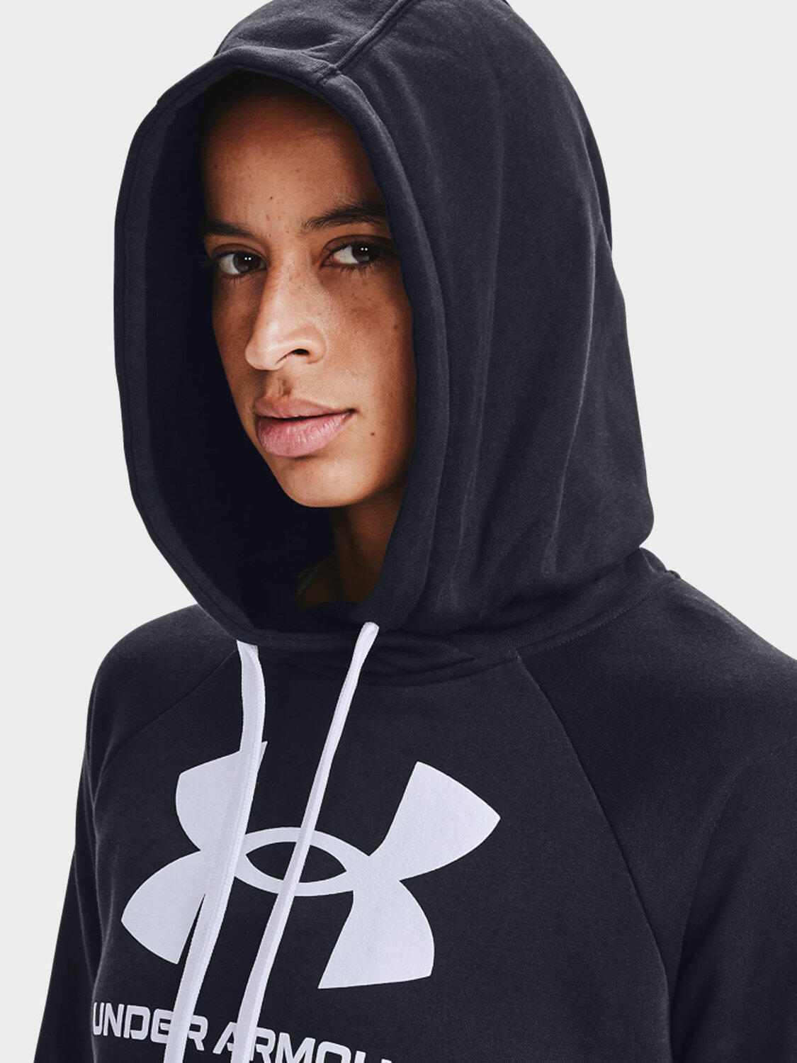 Sweat à capuche Under armour Rival Fleece Logo pour femmes 3/6
