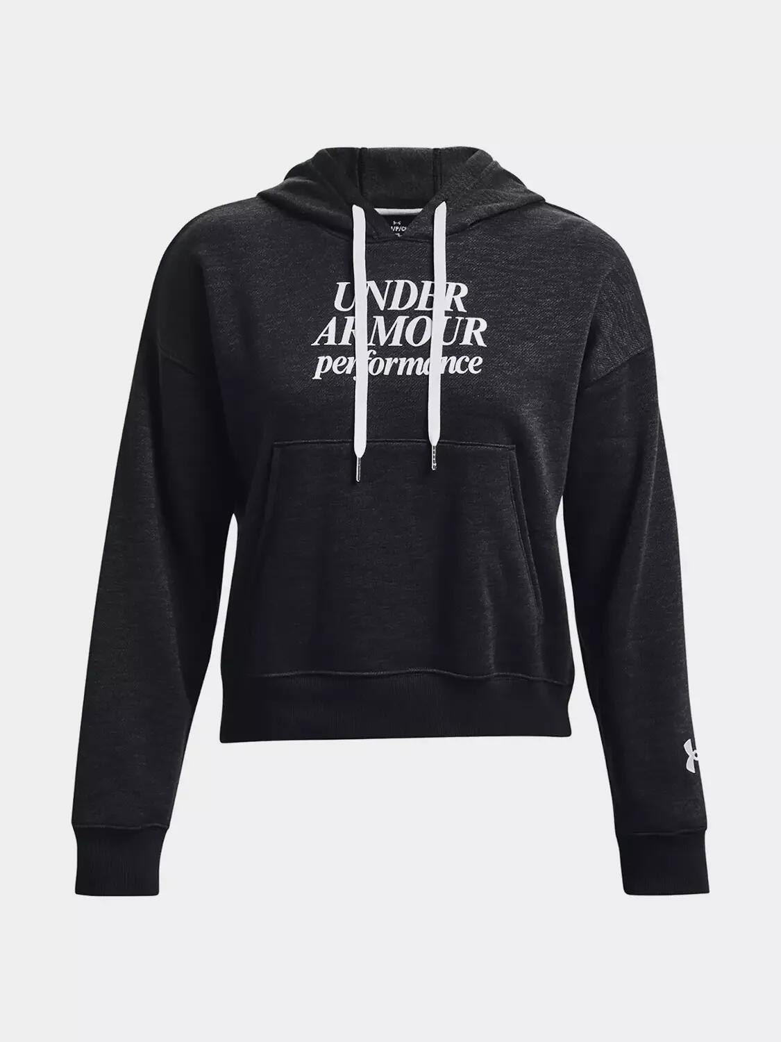Sweat à capuche Under Armour Essential Script pour femmes 6/7