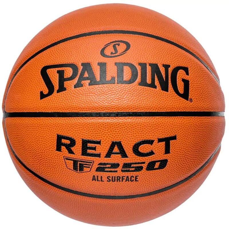 Piłka do koszykówki dla dzieci Spalding React TF-250 Indoor Outdoor rozmiar 5