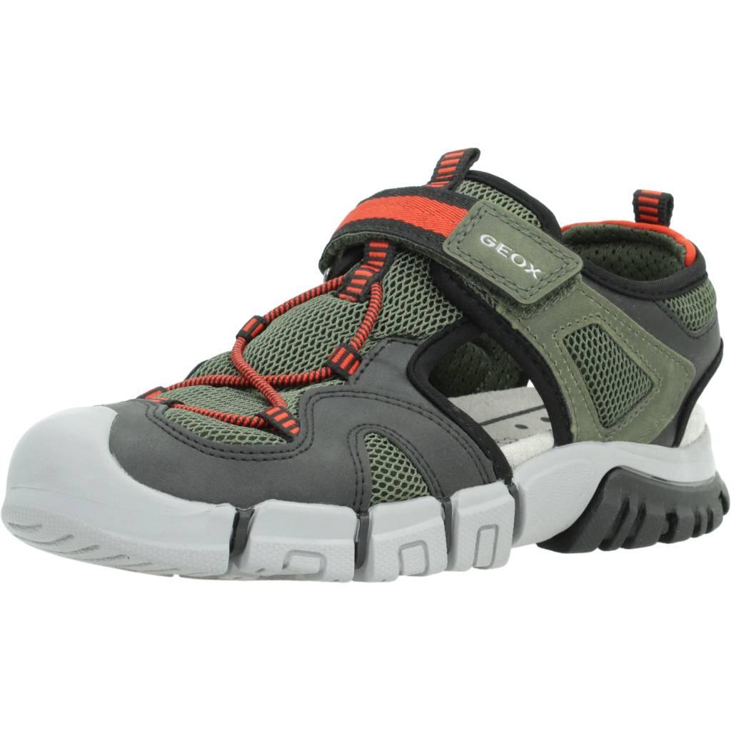 Geox Modelo J Sandal Dynomix Boy Cor Verde