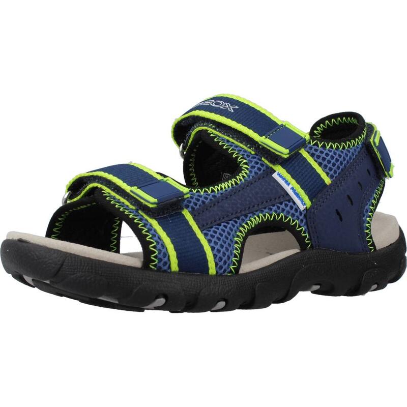 Sandalias Niño Geox Jr Sandal Strada A Verde