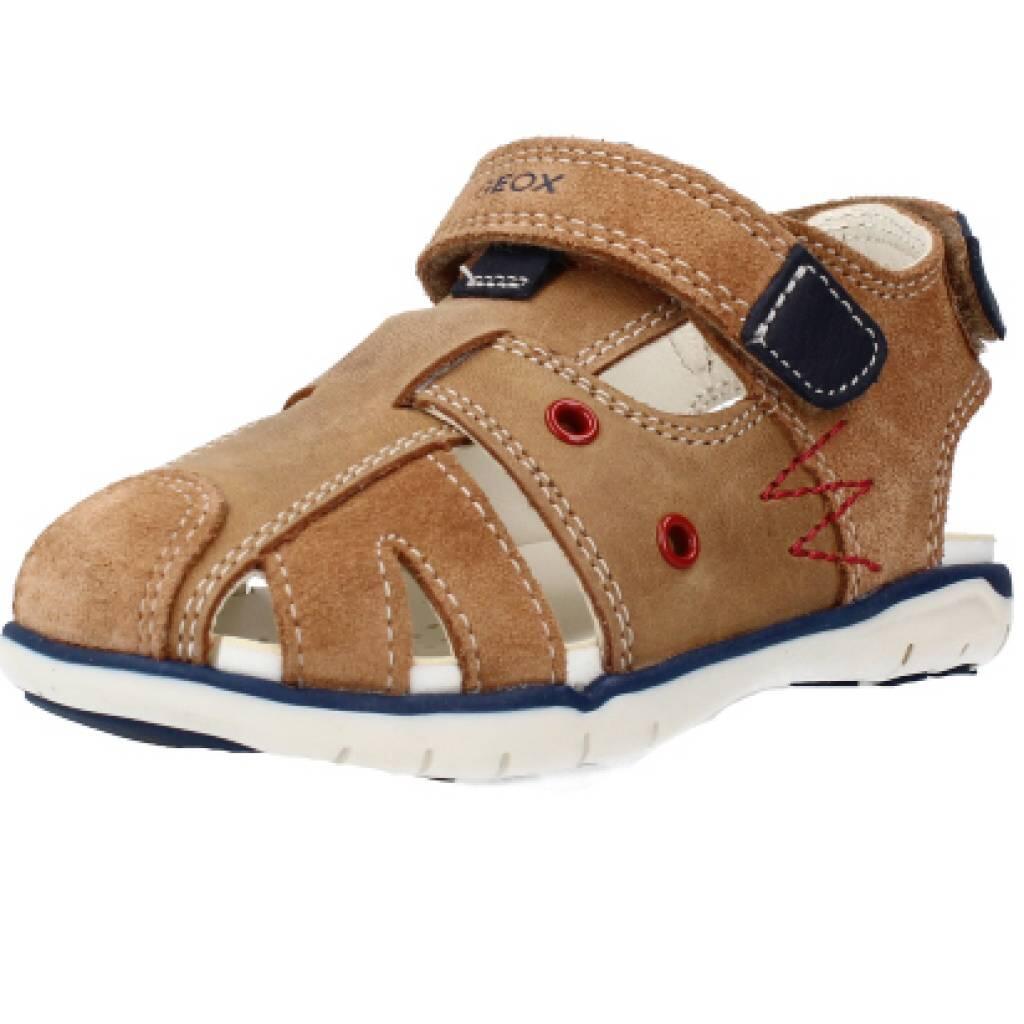 Sandálias boy geox b sandália delhi boy b castanho claro