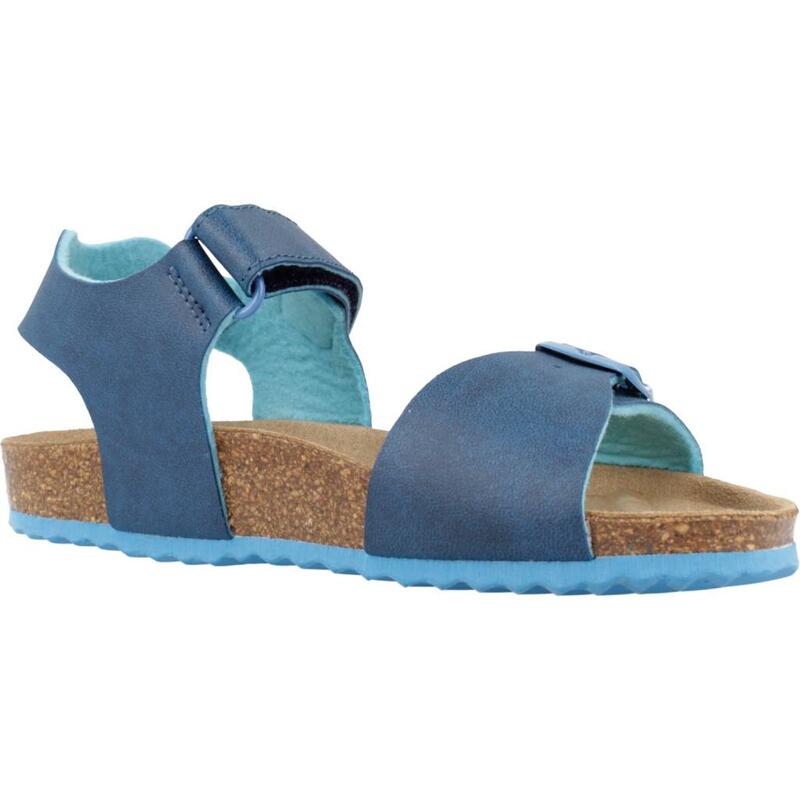 Sandales Geox Modèle J Ghita Boy Couleur Bleu