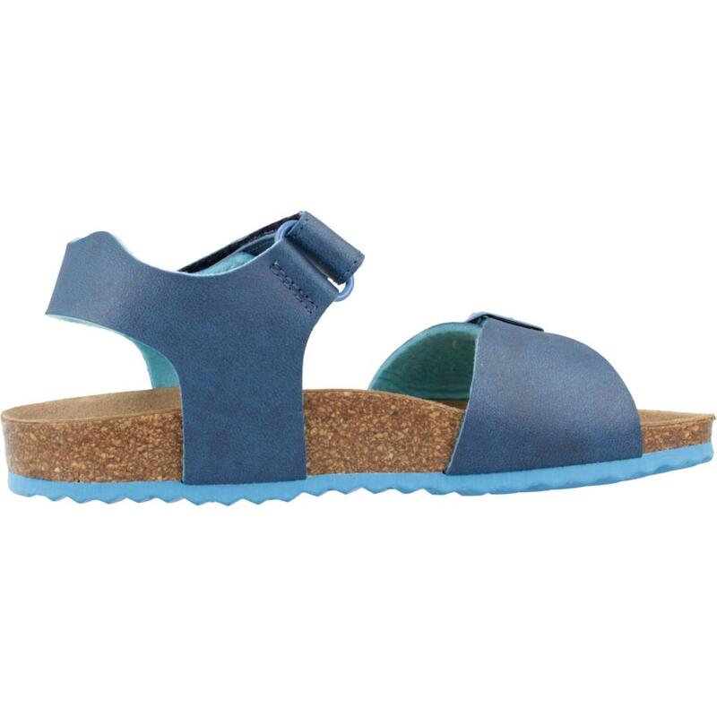 Sandales Geox Modèle J Ghita Boy Couleur Bleu