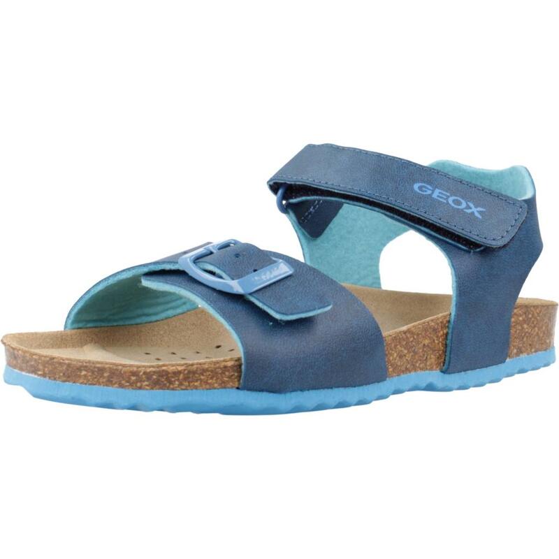 Sandales Geox Modèle J Ghita Boy Couleur Bleu