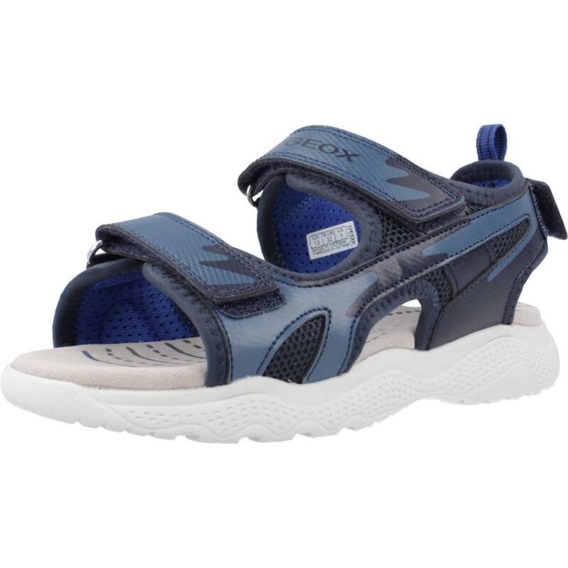 Sandalias Niño Geox J Sandal Splush Boy Azul