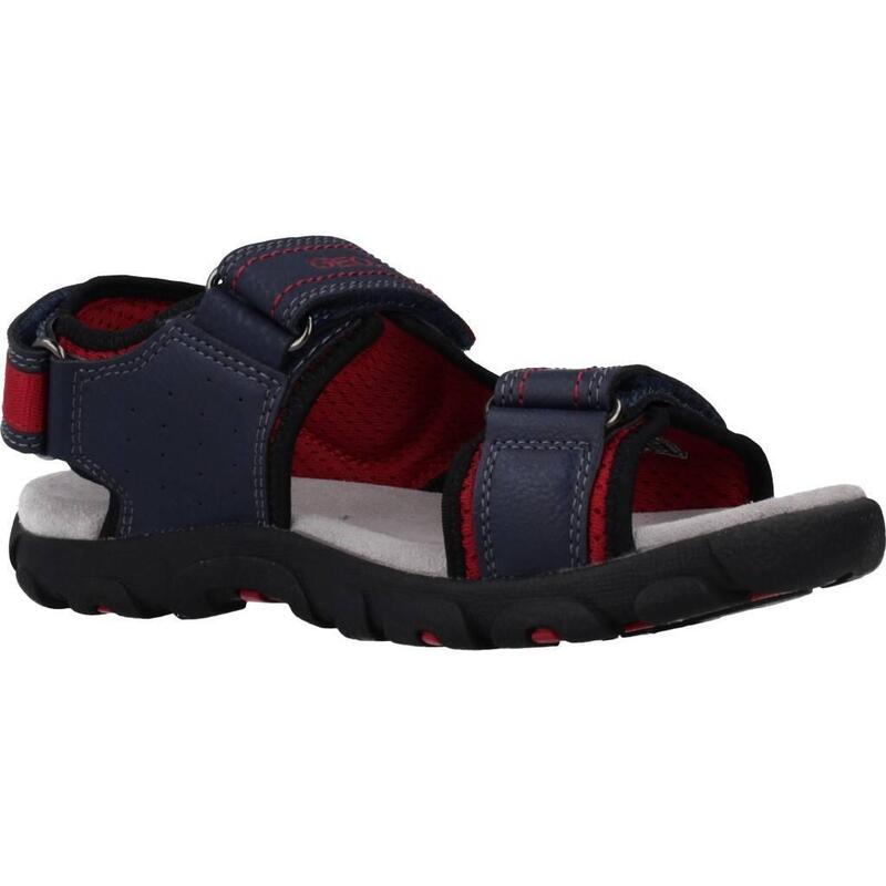 Sandalias Niño Geox Jr Sandal Strada Azul