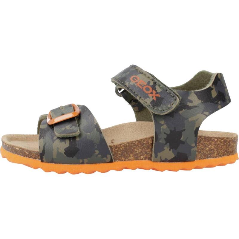 Sandalias Niño Geox B Sandal Chalki Boy Verde