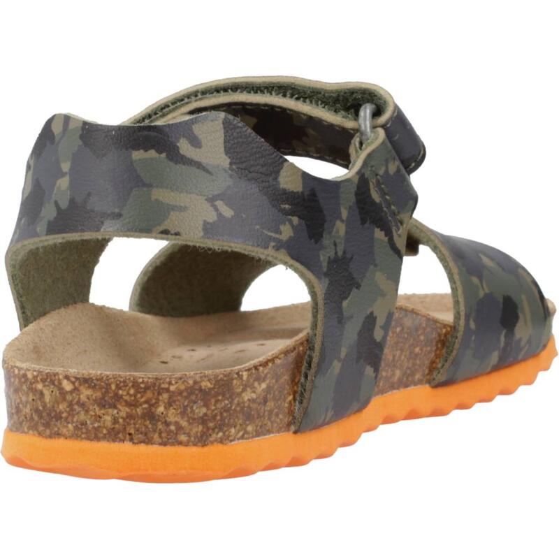 Sandalias Niño Geox B Sandal Chalki Boy Verde