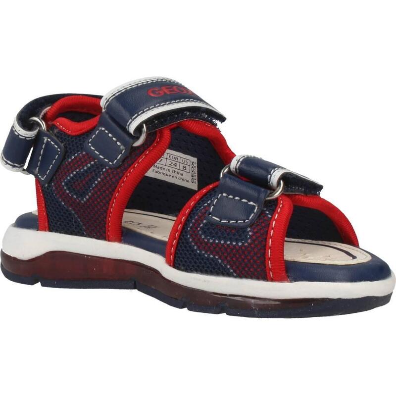 Sandalias Niño Geox B Sandal Todo Boy Rojo