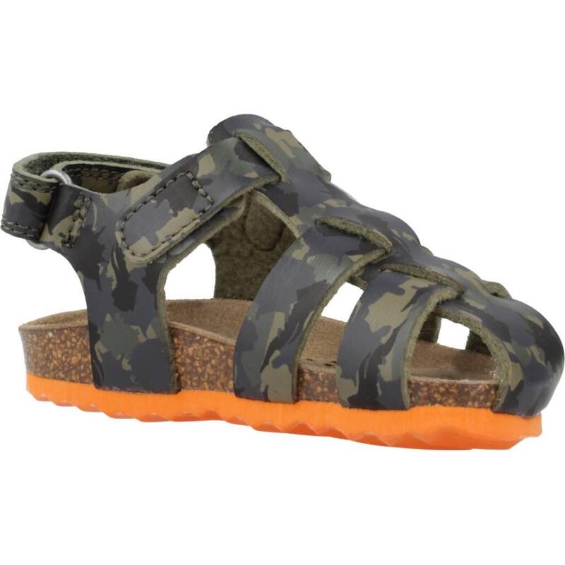 Sandalias Niño Geox B Sandal Chalki Boy Verde