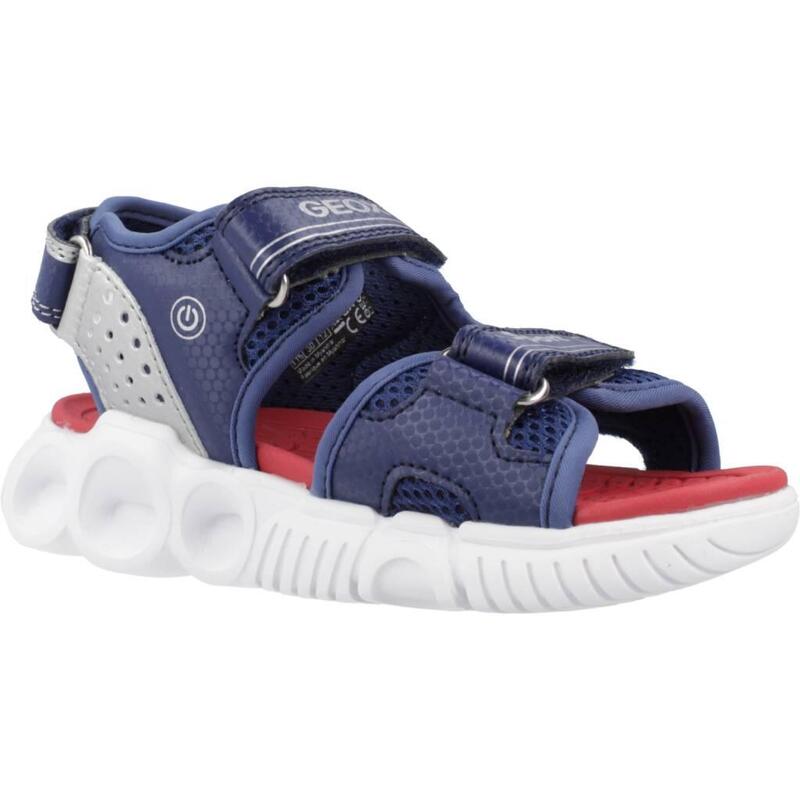 Sandalias Niño Geox J Sandal Wroom Boy Azul