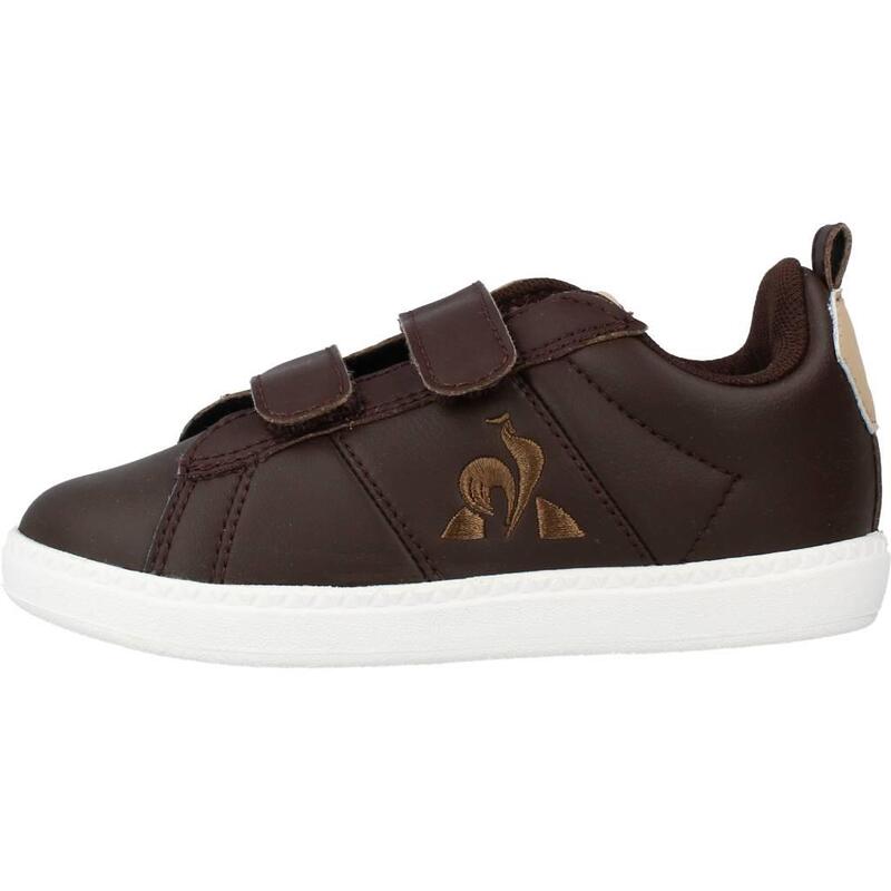 Ténis Le Coq Sportif Modelo Courtclassic Inf Cor Castanho