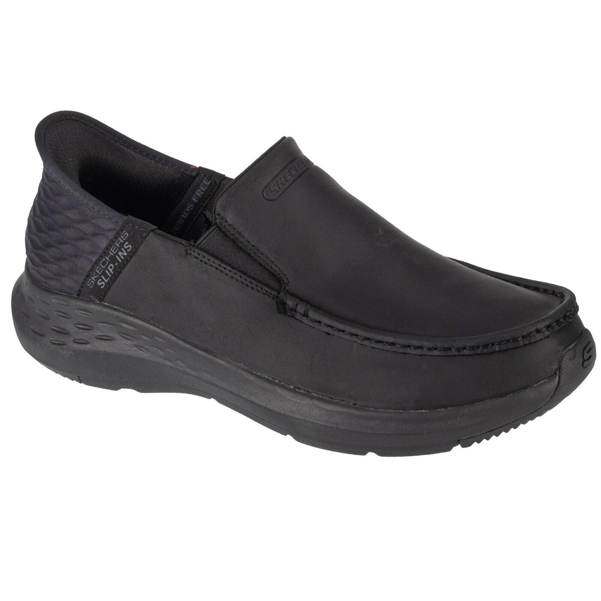 Skechers - Chaussures Basses Pour Hommes Slip-ins Parson - Oswin - Baskets - Noir - 42 - Decathlon