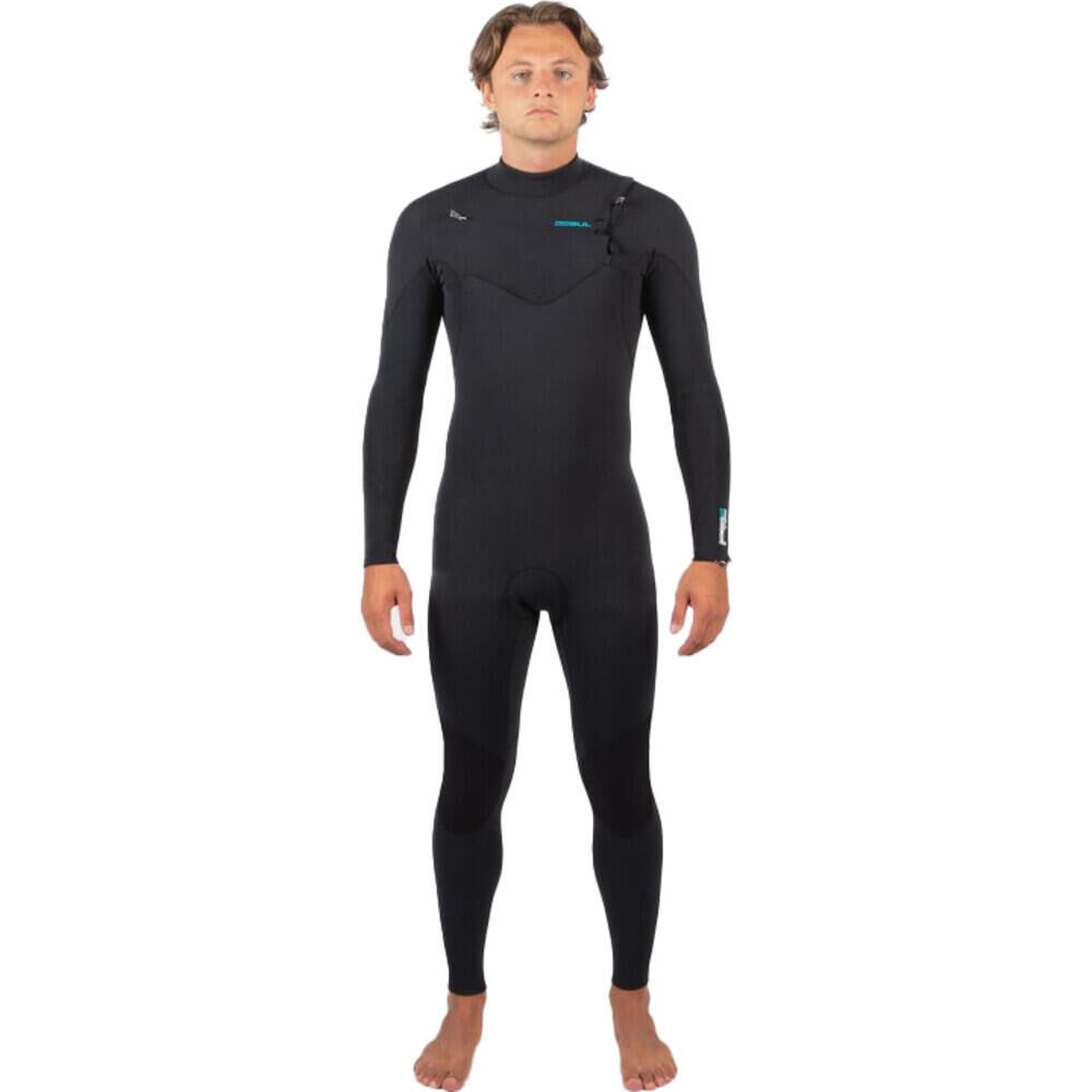 GUL Men's Flexor Recore 3/2mm Chest Zip GBS Wetsuit