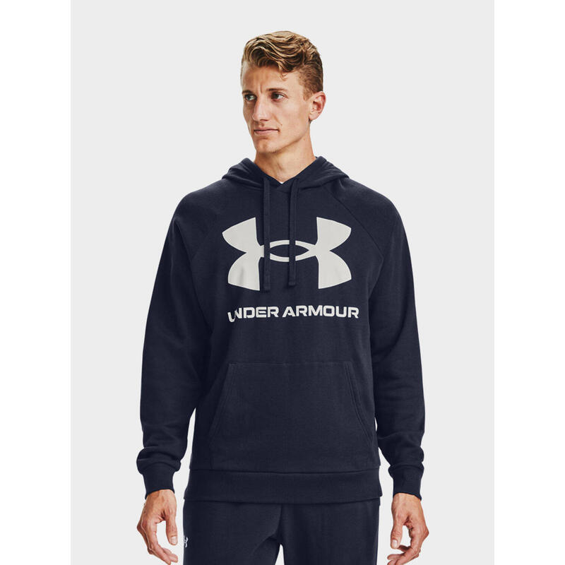 Bluza fitness męska UNDER ARMOUR Rival Fleece Big Logo z kapturem