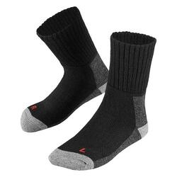 Chaussettes de randonnée Xtreme extra chaudes 1 paquet multi noir