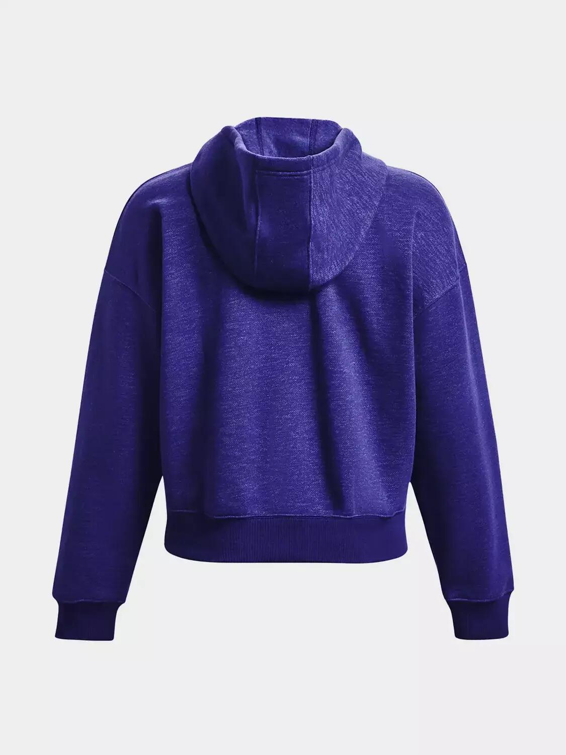 Sweat À Capuche ESSENTIAL SCRIPT Femme (Bleu) 6/6