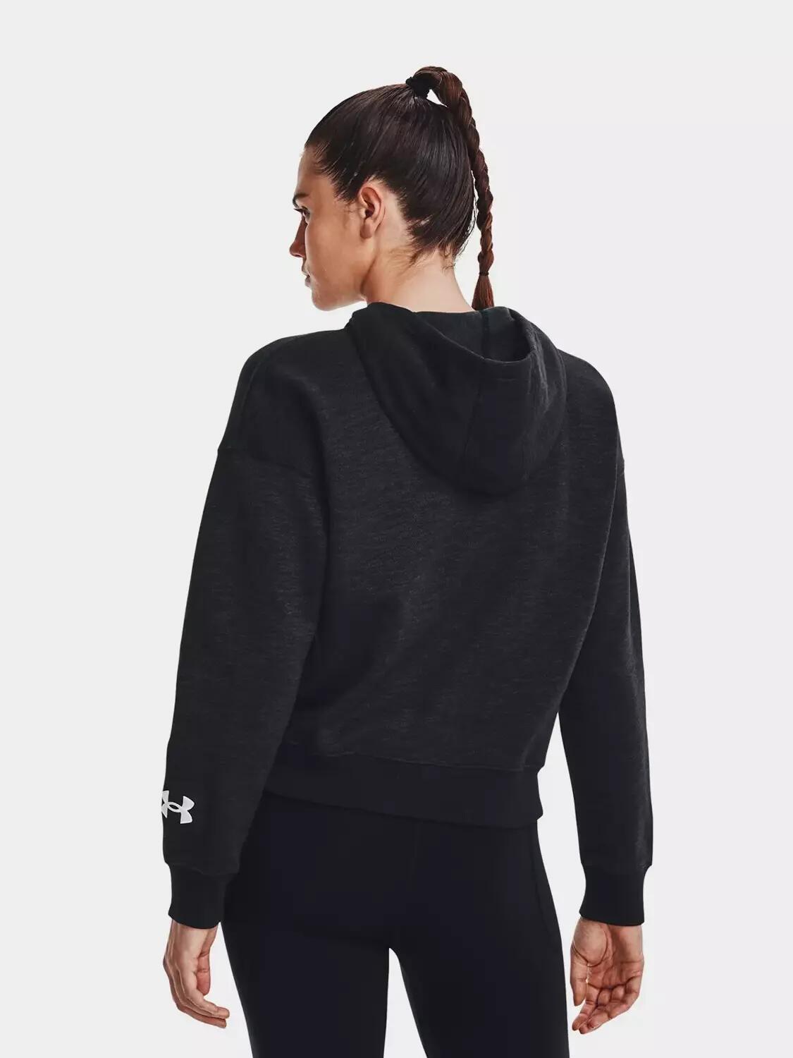 Sweat à capuche Under Armour Essential Script pour femmes 2/7