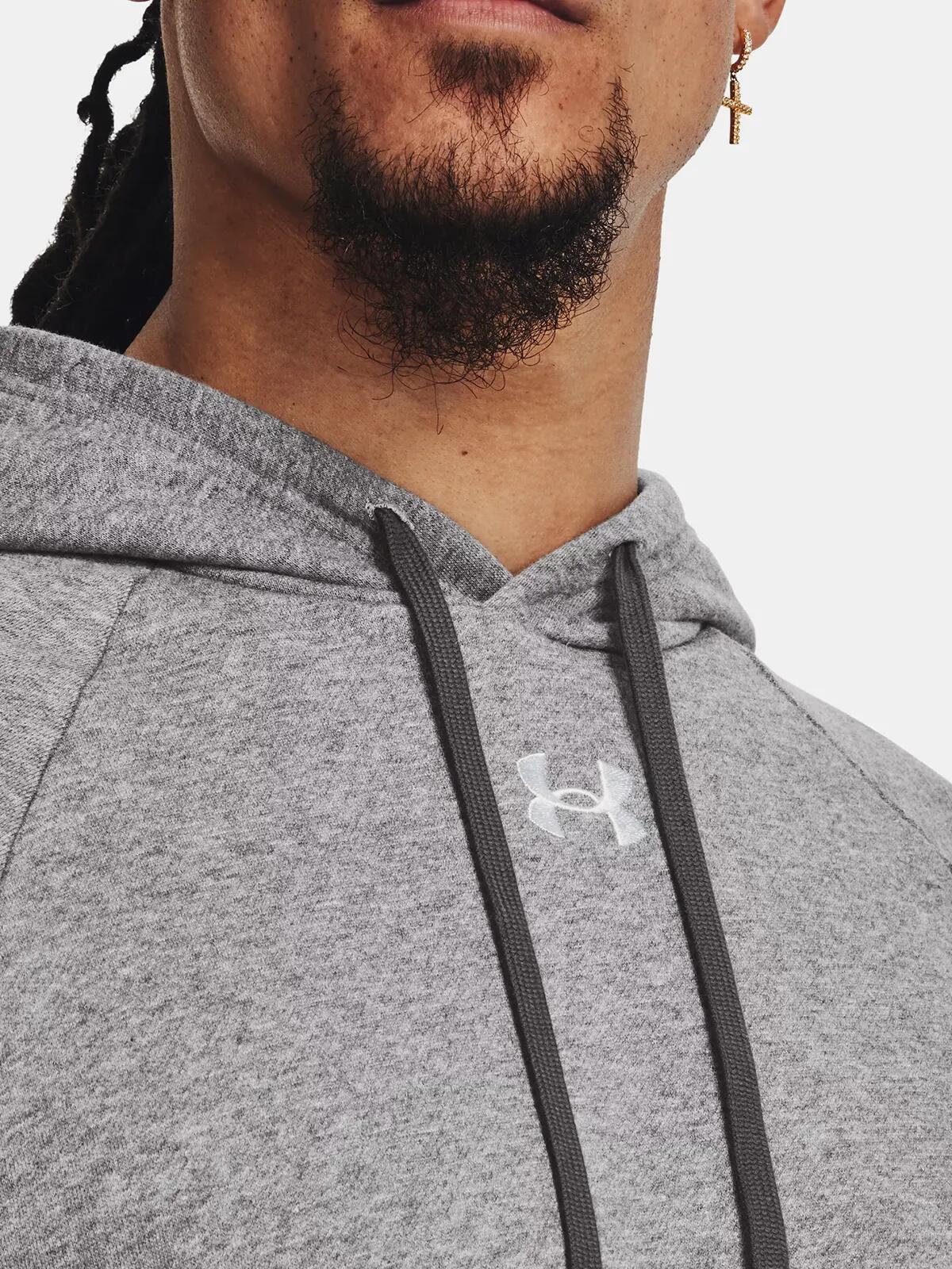Under Armour Rival Fleece hoodie uomo 4/6
